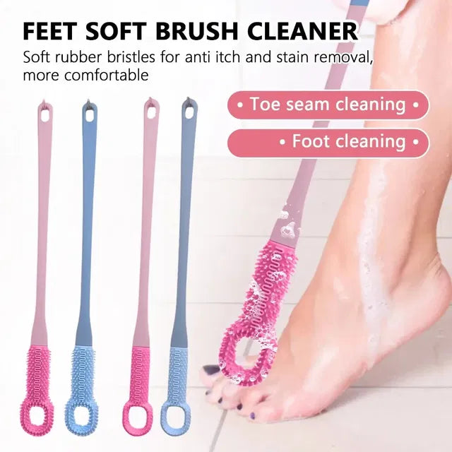 Toe Gap & Seam Scrubber Brush | Dead Skin & Ash Reliever Foot Care Tool