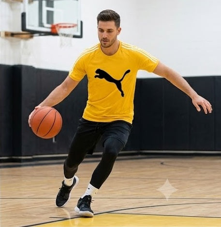 Regular Fit T-Shirt (Yellow, L)