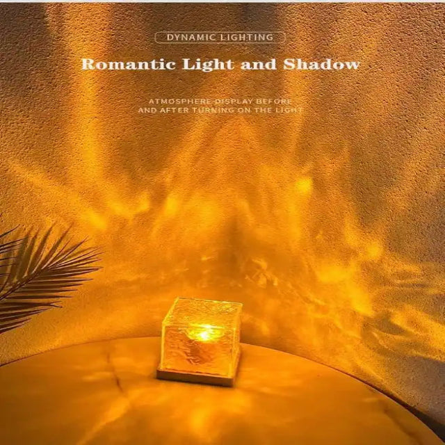 Romantic Lamp for Room Decor,Glow Lamp Crystal