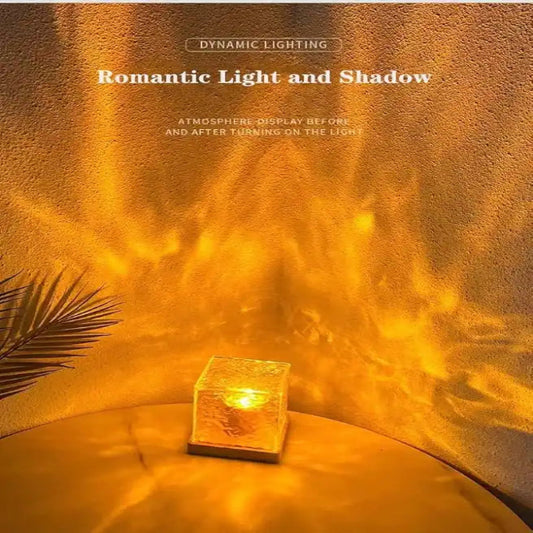 Romantic Lamp for Room Decor,Glow Lamp Crystal