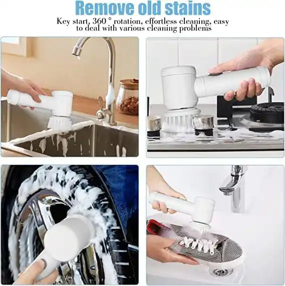 Electric Cleaning Brush, Electric Rotary Cleaning Brush