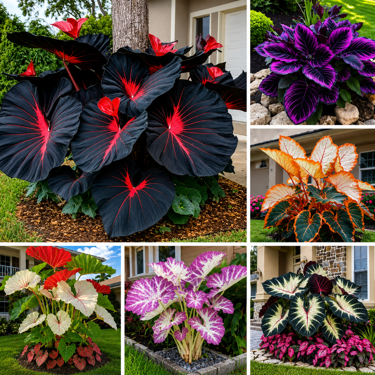 Black Hosta Seeds + Plant Growth Serum Free