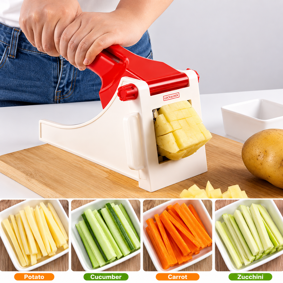 Heavy Duty Vegetable Manual Choppers & Chippers
