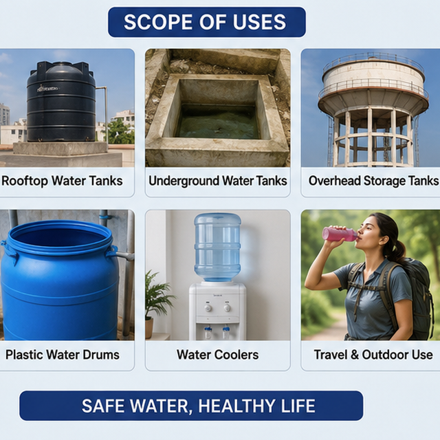 Chlorine Water Purification Tablets - 30 Tablet